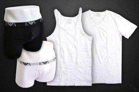 Copy of [Up to 57% Off] Emporio Armani Men's Boxer Briefs / Tank Top / V-Neck T-Shirt from RM68